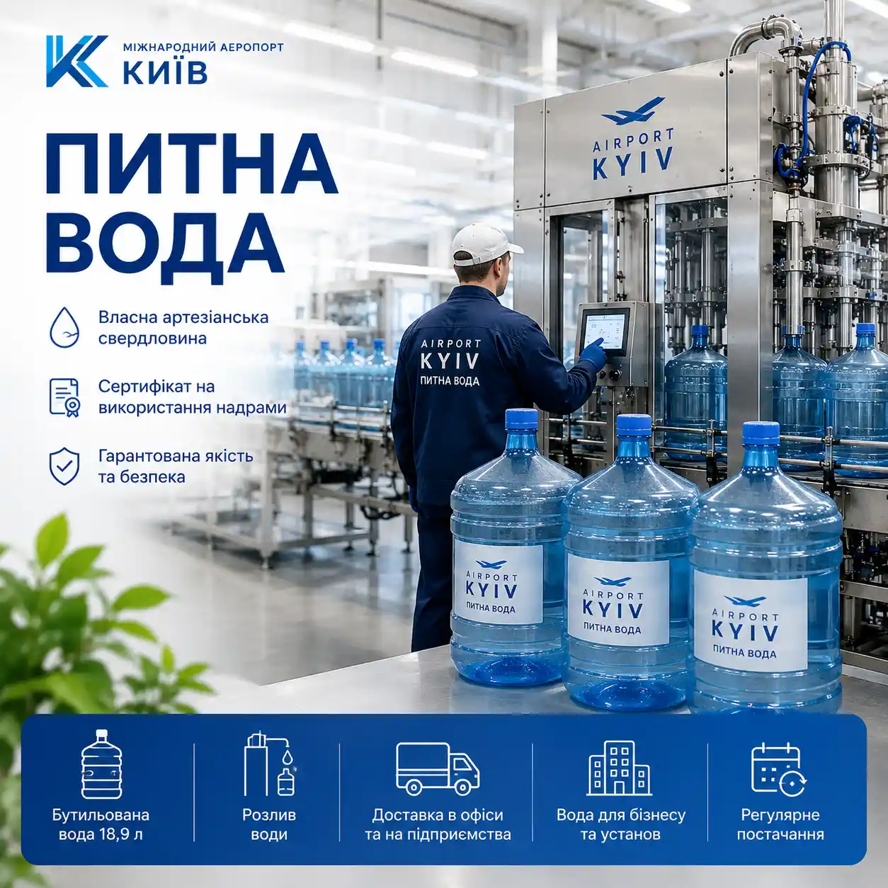 Питна вода КП МА КИЇВ ЖУЛЯНИ