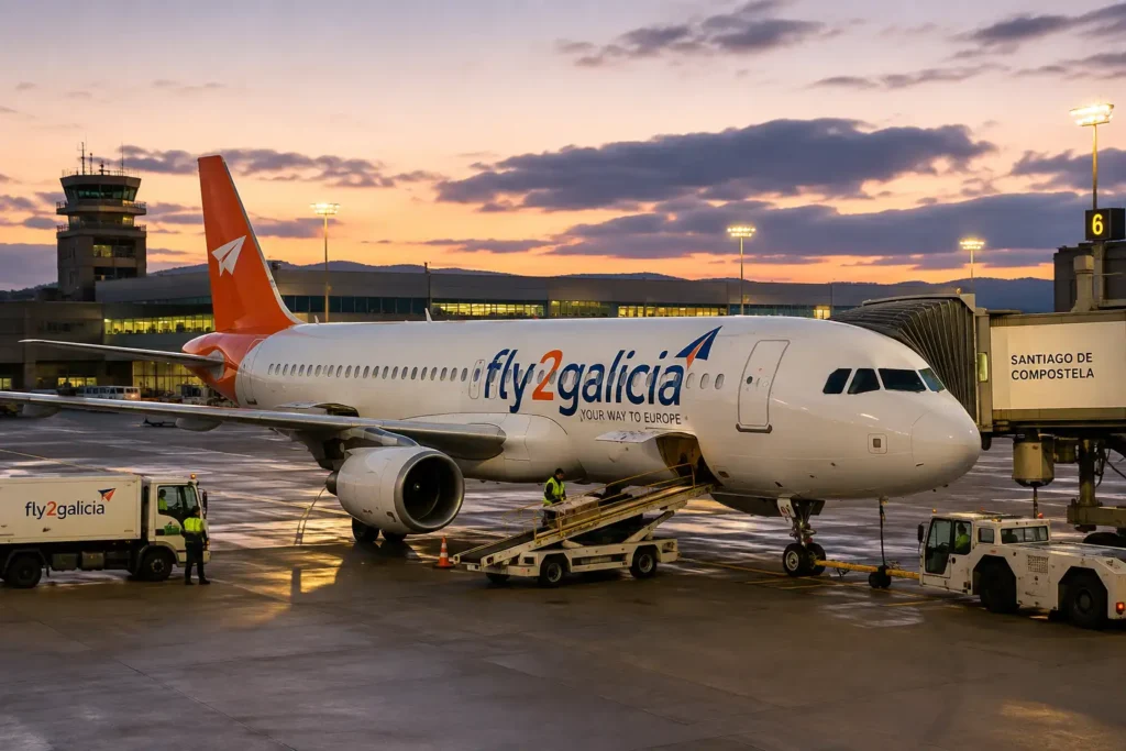 Fly2Galicia: новий європейський авіаційний проєкт із базою в Сантьяго-де-Компостела Fly2Galicia: новий європейський авіаційний проєкт із базою в Сантьяго-де-Компостела